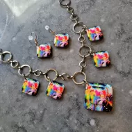 Hawaiian Necklace - Tropical Jewelry - Colorful Jewelry