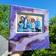 Frame - Lavender and Purple - Lavender Photo Frame