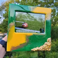Frame - Green Bay - Green and Gold Photo Frame