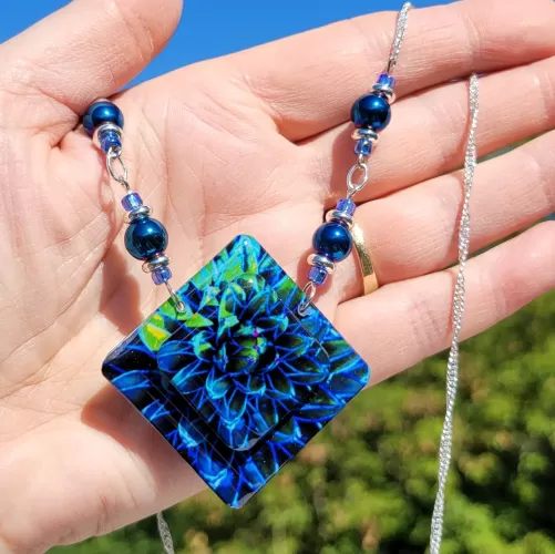 Desert Bloom Necklace - Turquoise Jewelry