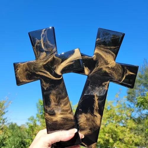 Cross - Black and Gold