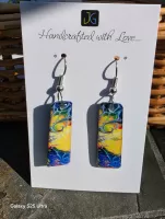 Sunshine Yellow Earrings