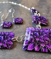 Amethyst Jewelry - Ultra Violet Necklace
