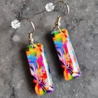 Hawaiian themed earrings  - Summer Jewelry