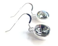Rhinestone - Black Diamond Shaped Swarovski Crystal 
