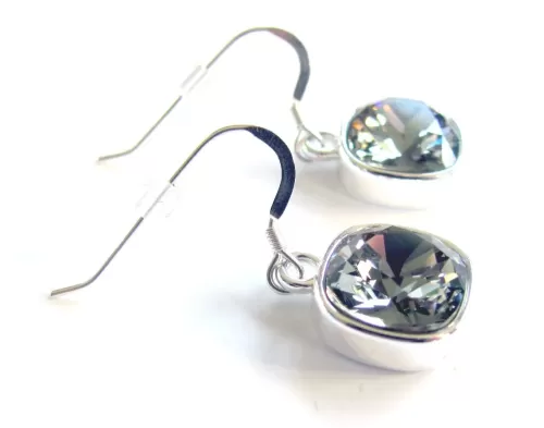Rhinestone - Black Diamond Shaped Swarovski Crystal 