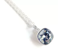 Rhinestone - Black Diamond Swarovski Necklace
